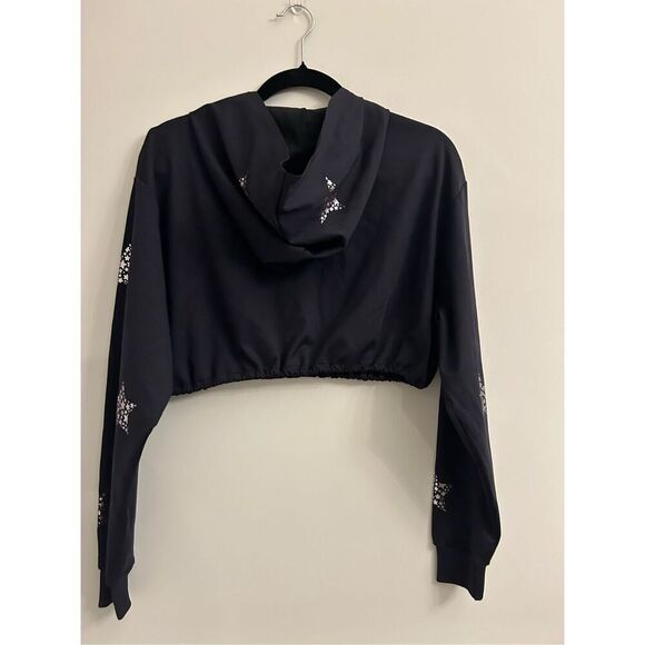 NWT Ultracor Nebula Star PYXIS Cropped Hoodie size M athletic yoga hipster - Picture 6 of 10